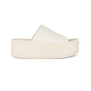 Paloma Barcelo Platform Napa White Minsi Sandal Size 37